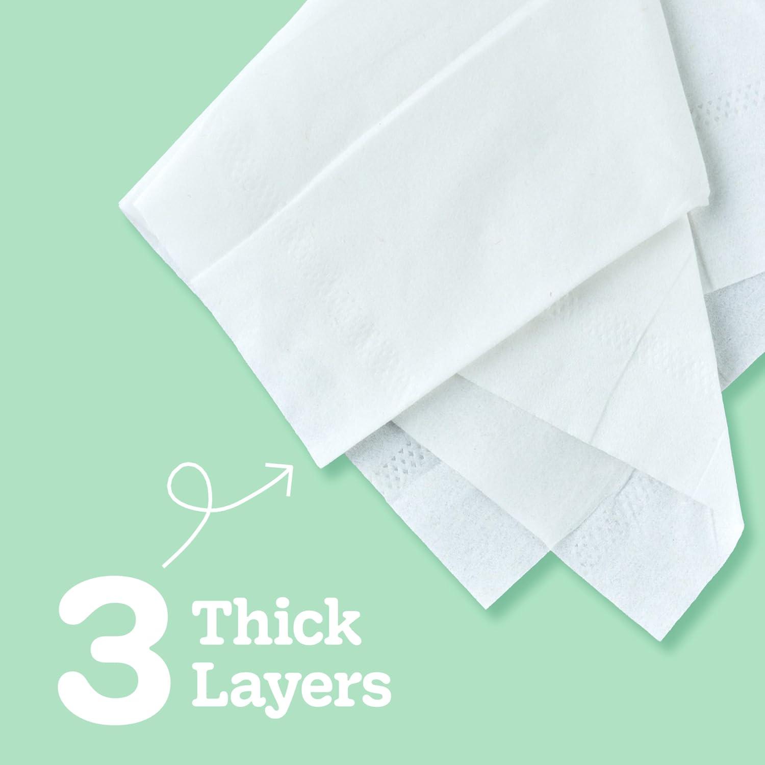image:imageKleenex Lotion Facial Tissues with Coconut Oil 10 Cube Boxes 80 Tissues Per Box 3Ply