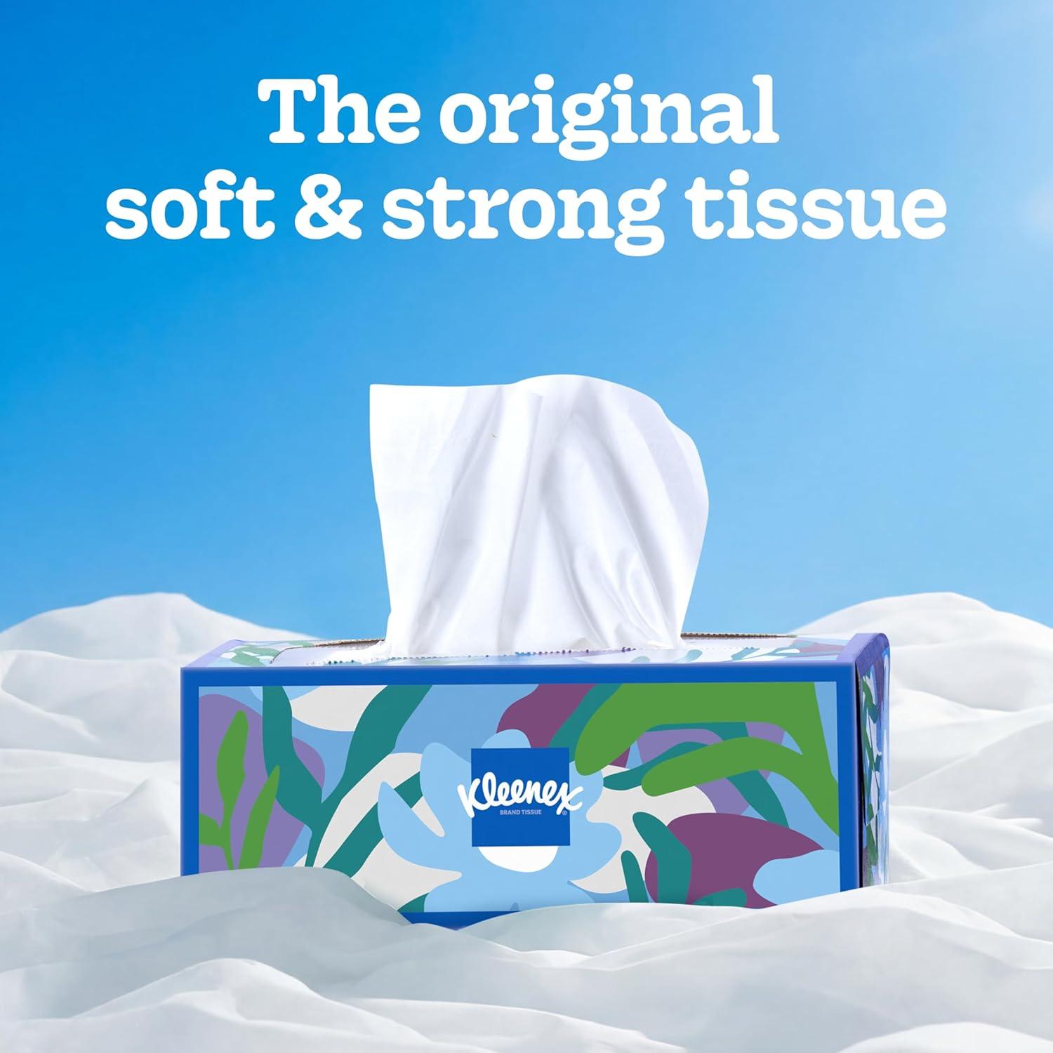 image:imageKleenex Trusted Care Facial Tissues 4 Cube Boxes 70 Tissues per Box 2Ply 280 Total Packaging May VaryWhite