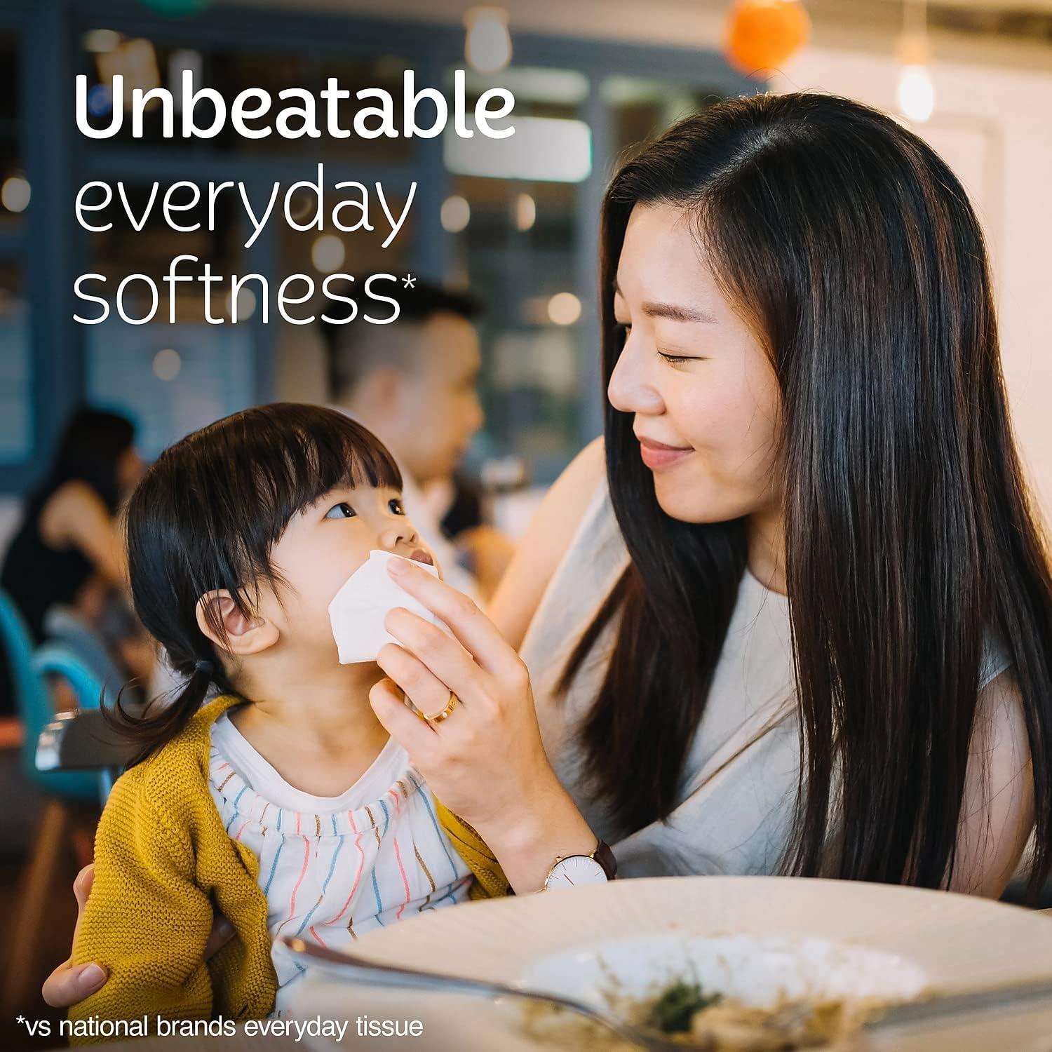 image:imageKleenex Trusted Care Facial Tissues 4 Cube Boxes 70 Tissues per Box 2Ply 280 Total Packaging May VaryWhite