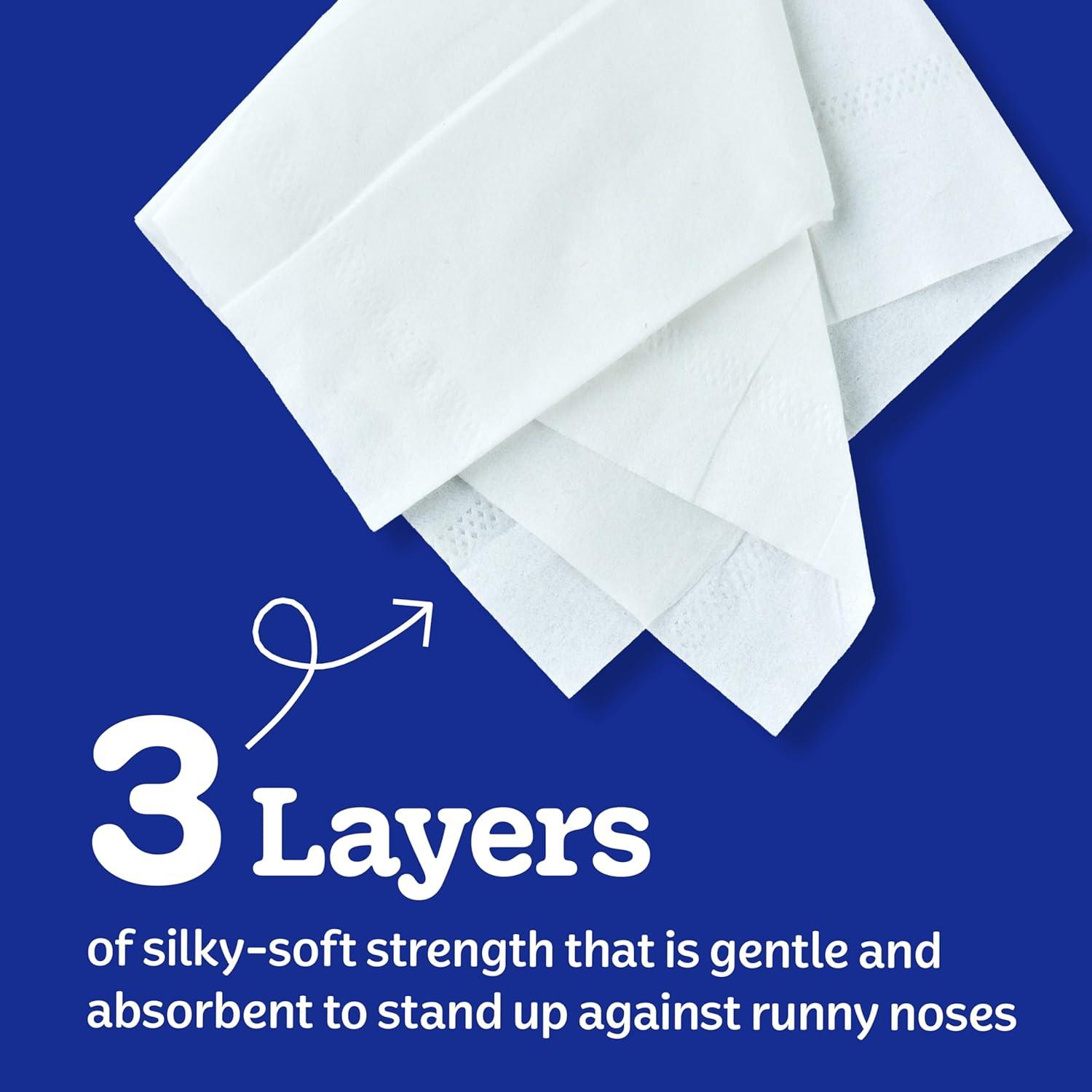 image:imageKleenex Ultra Soft Facial Tissues 8 Cube Boxes 80 Tissues per Box 3Ply Packaging May VaryWhite