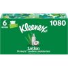 image:imageKleenex Lotion Facial Tissues with Coconut Oil 6 Flat Boxes 180 Tissues Per Box 3Ply