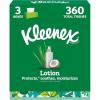 image:imageKleenex Lotion Facial Tissues with Coconut Oil 8 Flat Boxes 180 Tissues Per Box 3PlyWhite