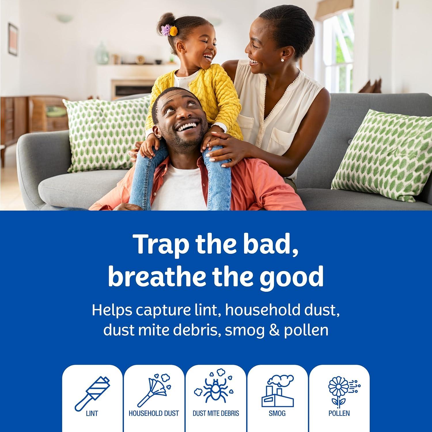 image:imageKleenex Allergen Air Filter 16x25x1 Inches 8 MERV RATING 4Pack14x24x1