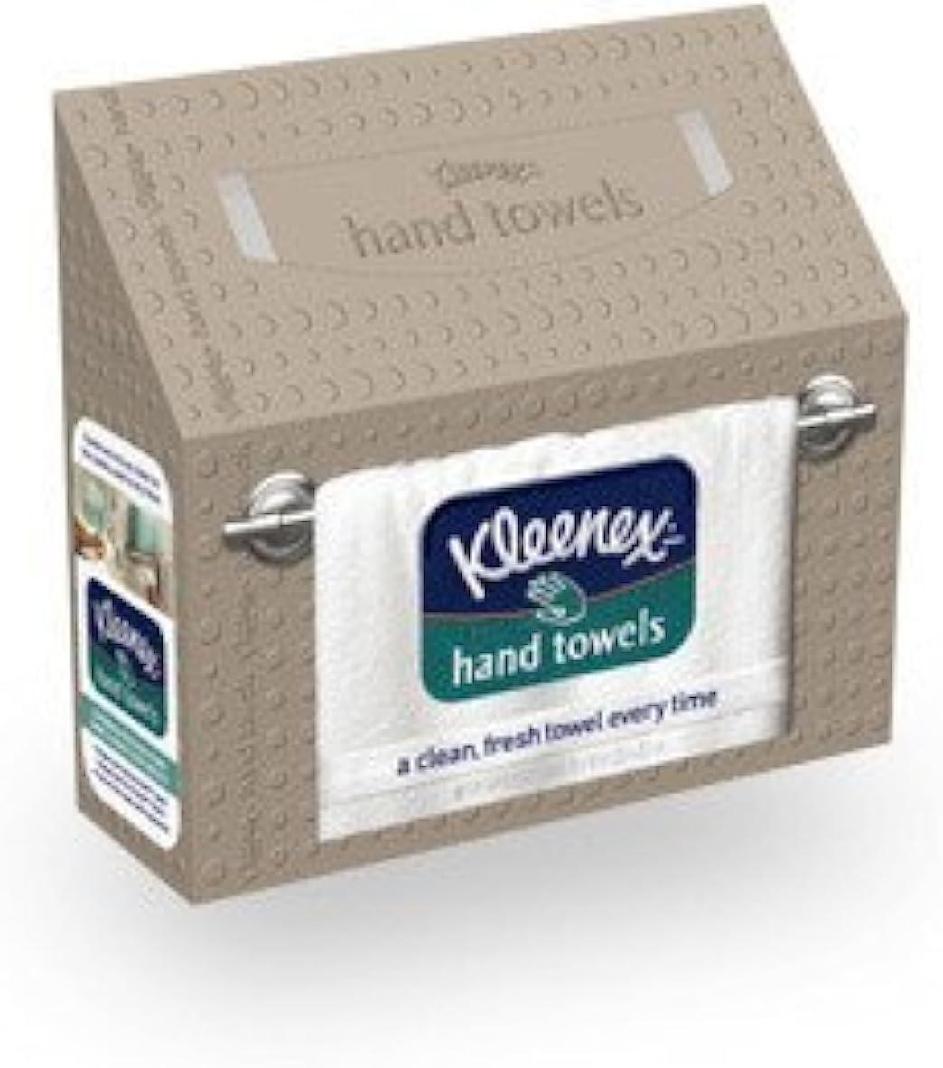 image:imageKleenex Disposable Paper Hand Towels 6 Boxes 60 Tissues per Box 360 Total Tissues Packaging May Varywhite