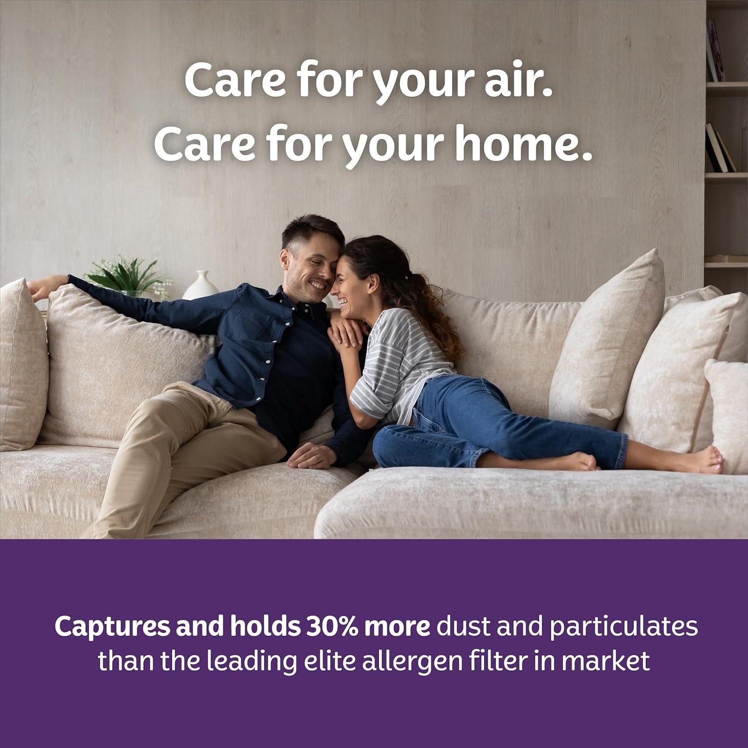 image:imageKleenex Elite Allergen Air Filter 16x25x1 Inches 13 MERV RATING 2Pack16x25x1