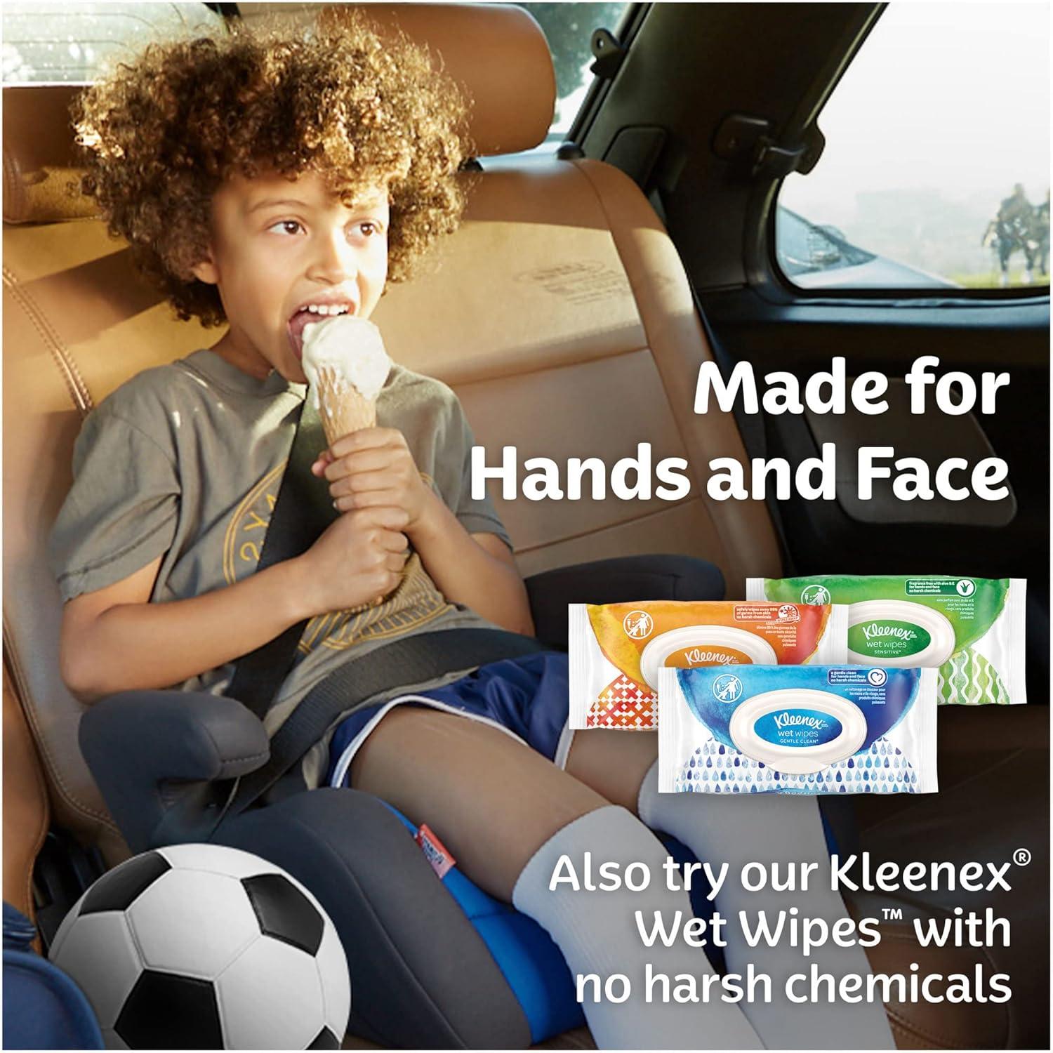 image:imageKleenex Ultra Soft Facial Tissues 6 Flat Boxes 180 Tissues per Box 3Ply 1080 Total Packaging May VaryWhite